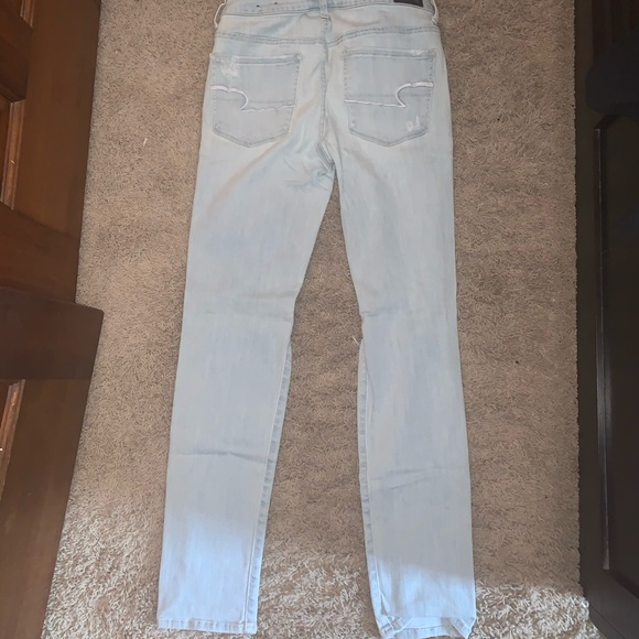 Ripped skinny jeans, light wash, super comfy& soft - Picture 7 of 7